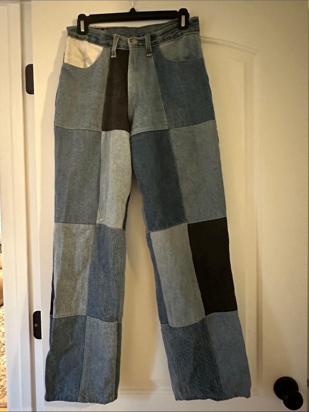 Patchwork Levi’s Blue Denim Jeans